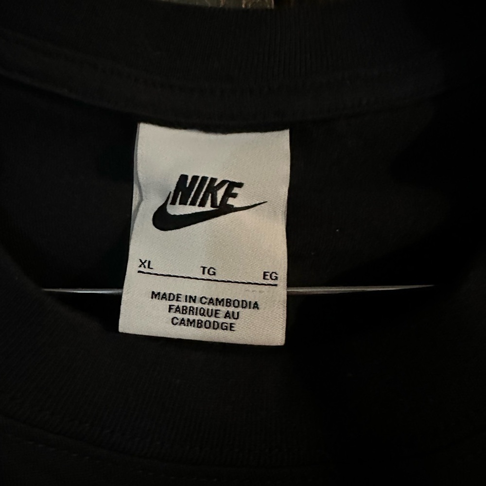 Nike NSW Tee SS GFX DNC, Black - Women's XL NWT - Picture 9 of 12